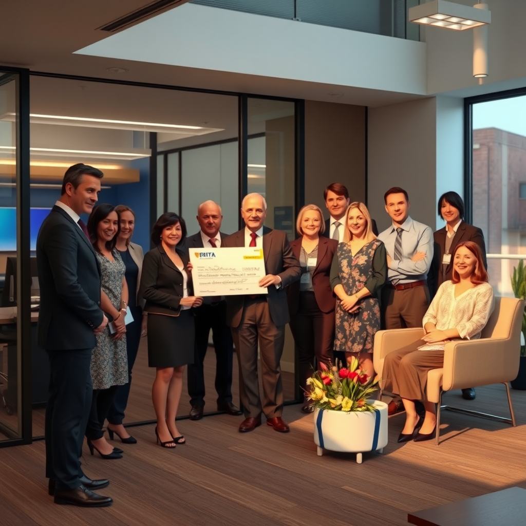 BRITA's Bicester officer selects Oxfordshire hospice as charity of the year